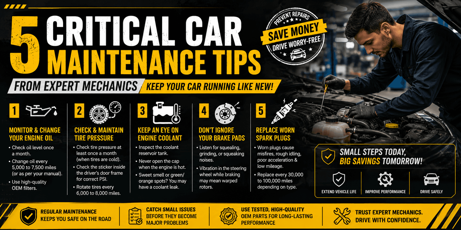 5 Critical Maintenance Tips Every Car Owner Should Know